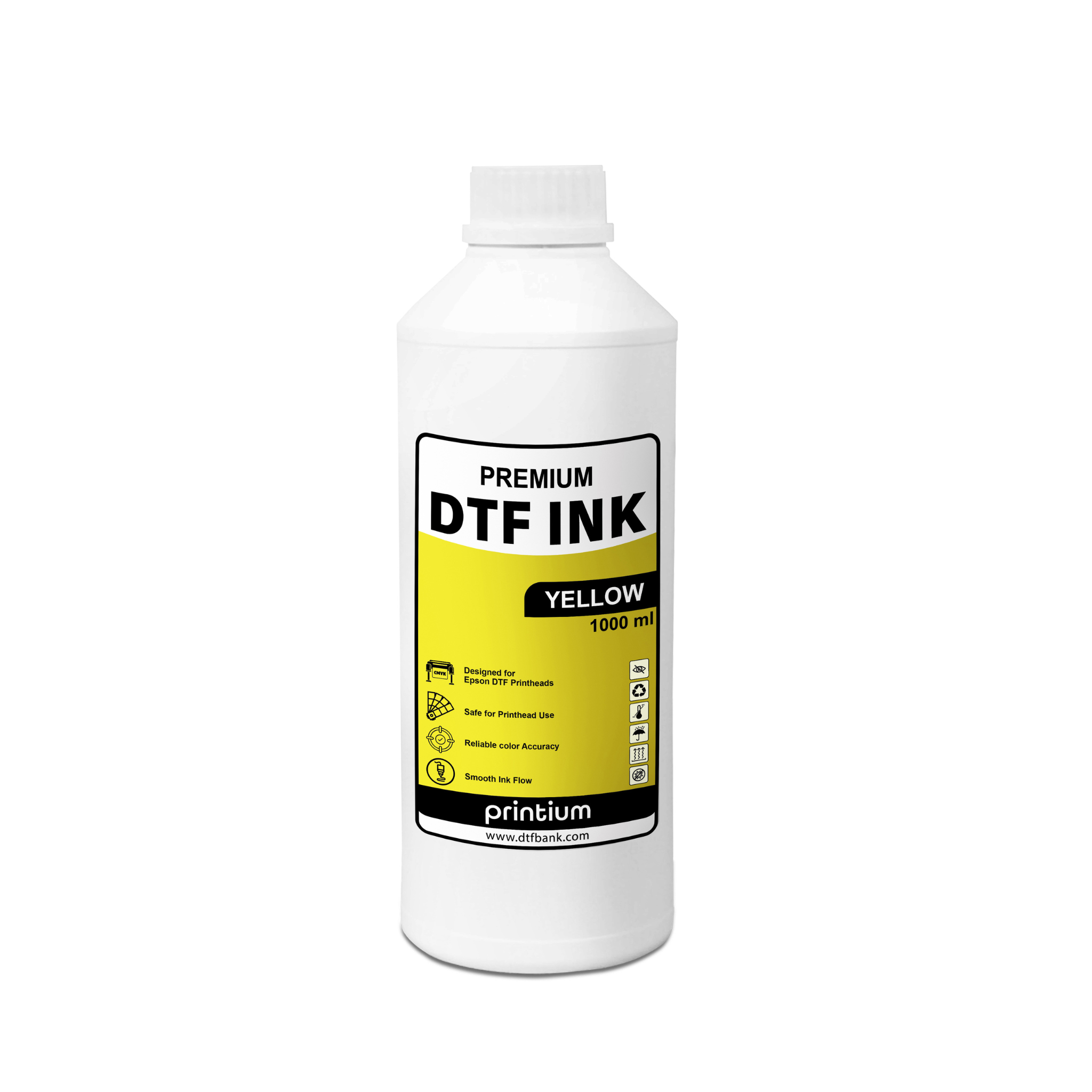 Premium DTF Ink - Yellow 1000 ml